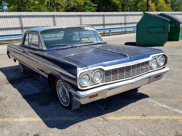 41447C160350 - 1964 CHEVROLET IMPALA  SS BLUE photo 1