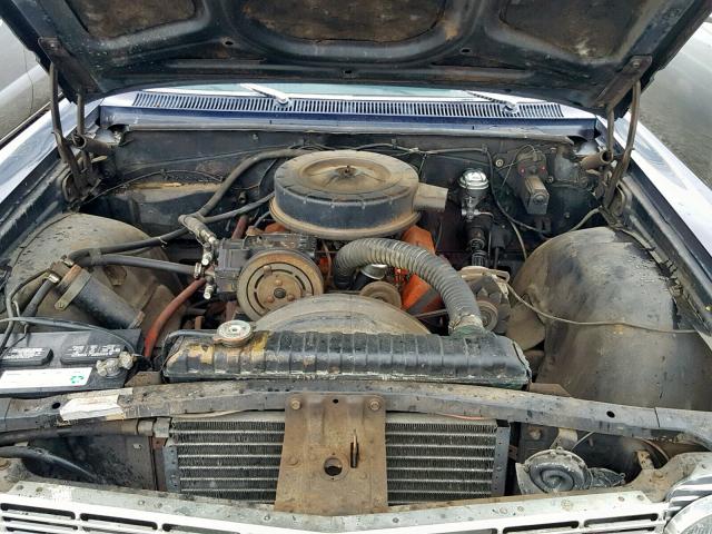 41447C160350 - 1964 CHEVROLET IMPALA  SS BLUE photo 7