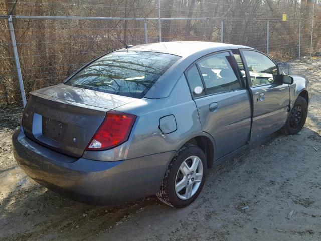 1G8AJ55F37Z181011 - 2007 SATURN ION LEVEL GRAY photo 4