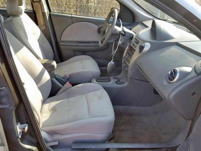 1G8AJ55F37Z181011 - 2007 SATURN ION LEVEL GRAY photo 5