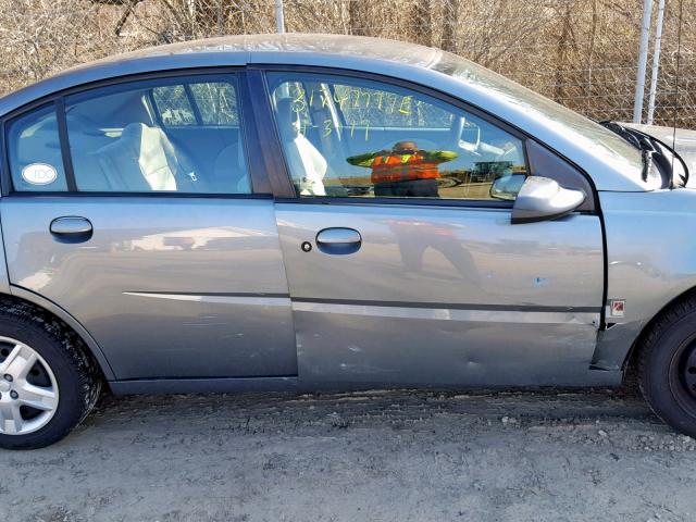 1G8AJ55F37Z181011 - 2007 SATURN ION LEVEL GRAY photo 9