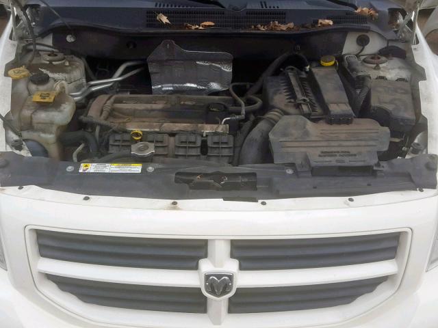 1B3HB28BX8D652970 - 2008 DODGE CALIBER WHITE photo 7