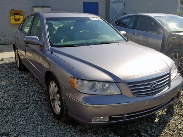 KMHFC46F96A039026 - 2006 HYUNDAI AZERA SE GRAY photo 1