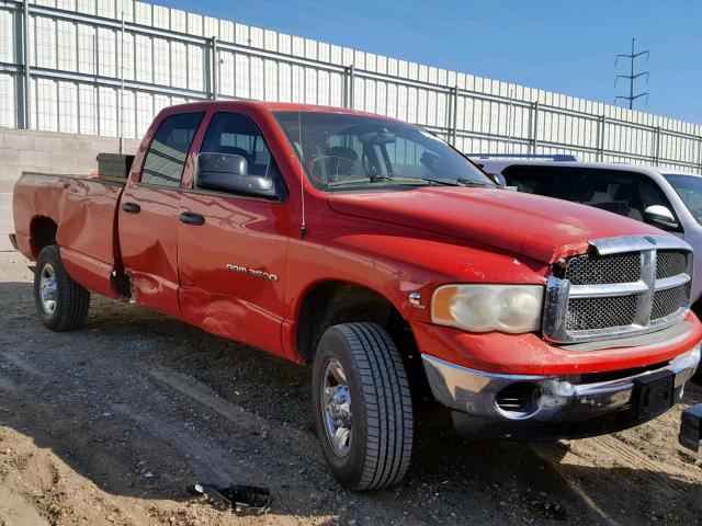 3D7KU28C04G109878 - 2004 DODGE RAM 2500 S RED photo 1