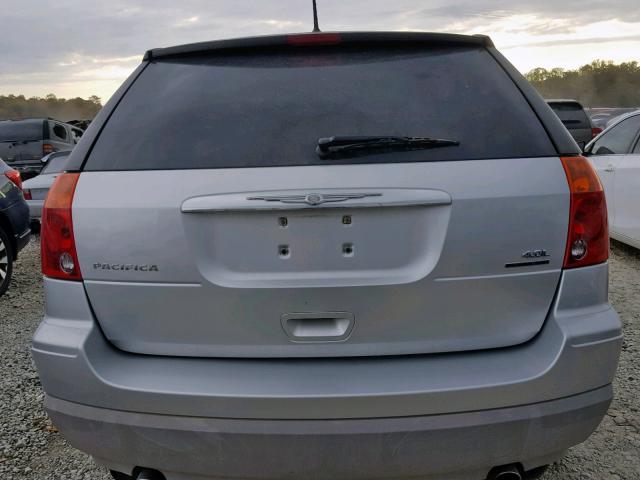 2A8GF48X37R299269 - 2007 CHRYSLER PACIFICA SILVER photo 9