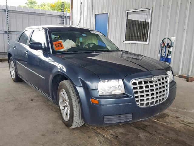 2C3LA43R47H697694 - 2007 CHRYSLER 300 BLUE photo 1