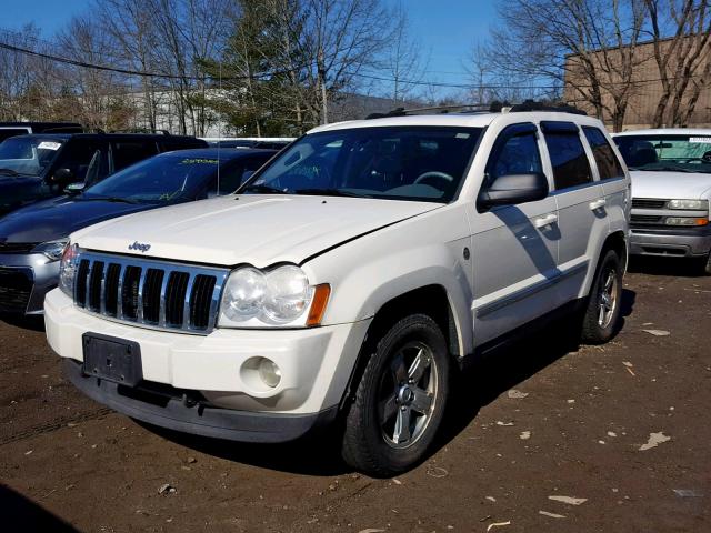 1J8HR58257C506260 - 2007 JEEP GRAND CHER WHITE photo 2