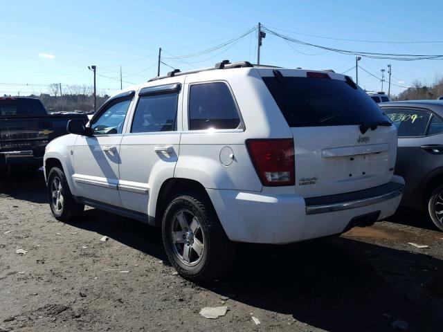 1J8HR58257C506260 - 2007 JEEP GRAND CHER WHITE photo 3