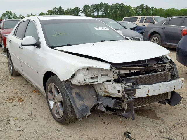 1G1ZD5EUXCF306640 - 2012 CHEVROLET MALIBU 2LT WHITE photo 1