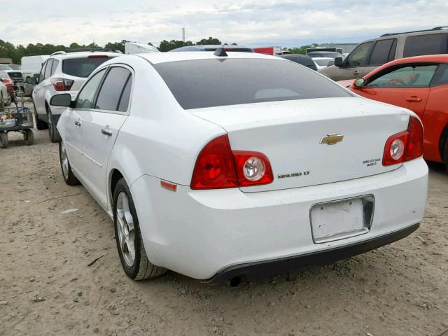 1G1ZD5EUXCF306640 - 2012 CHEVROLET MALIBU 2LT WHITE photo 3