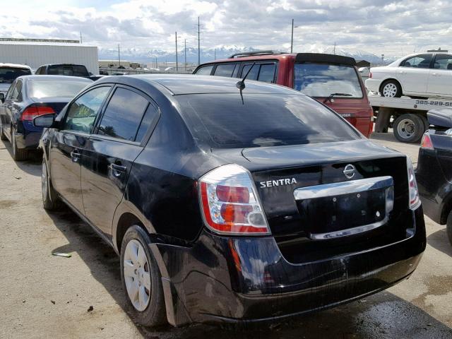 3N1AB6AP8BL697181 - 2011 NISSAN SENTRA 2.0 BLACK photo 3