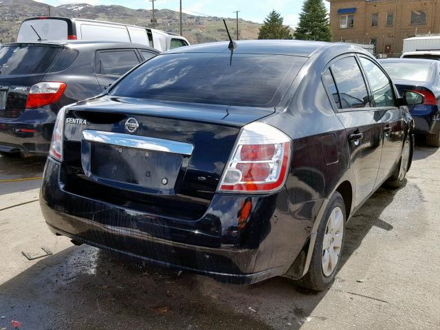 3N1AB6AP8BL697181 - 2011 NISSAN SENTRA 2.0 BLACK photo 4