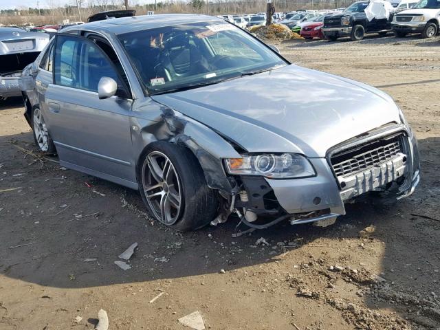 WAUDH98EX6A099683 - 2006 AUDI A4 3.2 QUA SILVER photo 1