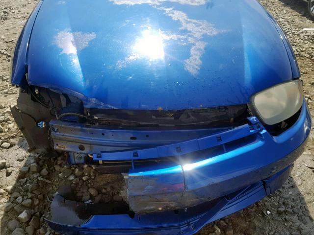 1G1JH12F947155866 - 2004 CHEVROLET CAVALIER L BLUE photo 9