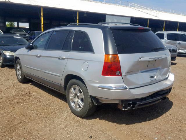 2C8GF68454R634051 - 2004 CHRYSLER PACIFICA GRAY photo 3