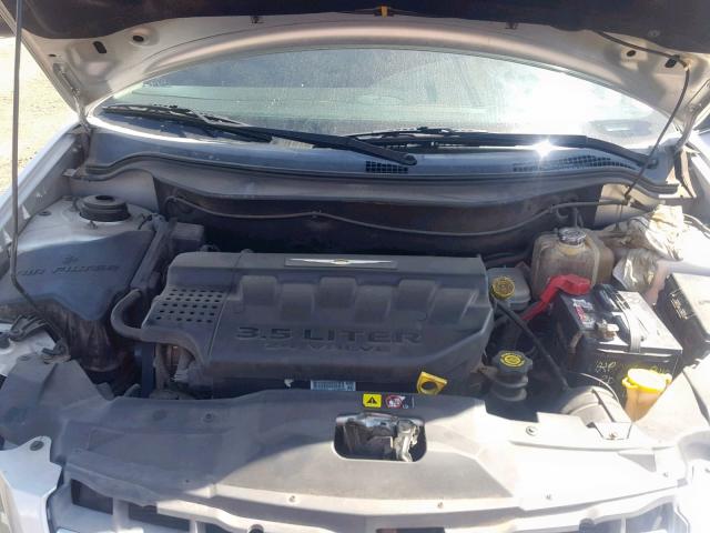 2C8GF68454R634051 - 2004 CHRYSLER PACIFICA GRAY photo 7