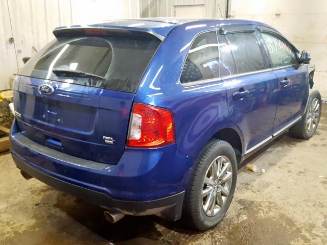 2FMDK4JC8EBB40391 - 2014 FORD EDGE SEL  photo 4