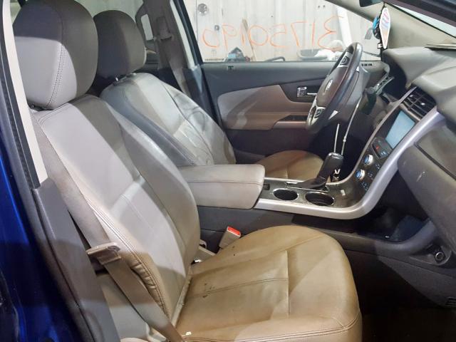 2FMDK4JC8EBB40391 - 2014 FORD EDGE SEL  photo 5