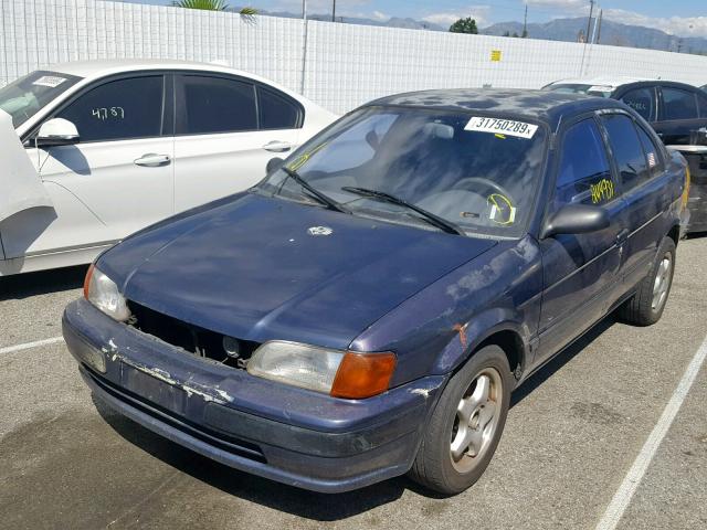 JT2EL56E2S0062380 - 1995 TOYOTA TERCEL DX BLUE photo 2