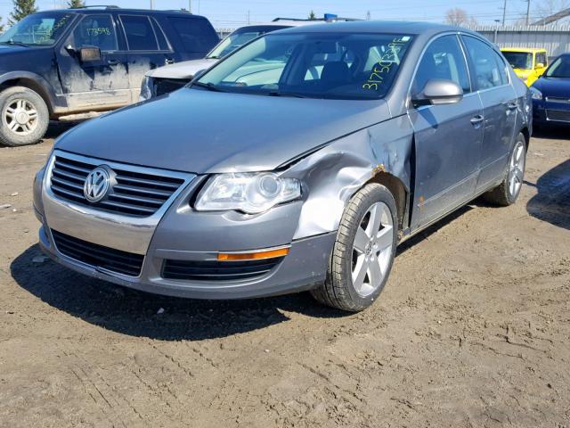 WVWAK73C98E221818 - 2008 VOLKSWAGEN PASSAT KOM GRAY photo 2