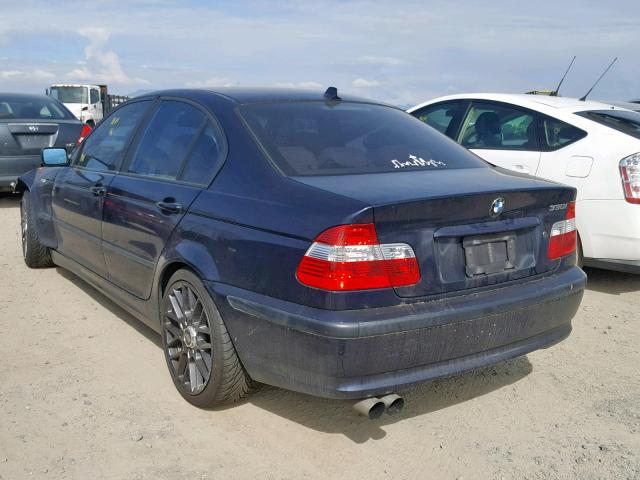 WBAEV53424KM05321 - 2004 BMW 330 I BLUE photo 3