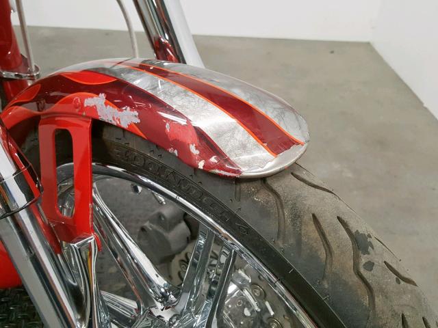 1HD1PS8128K975056 - 2008 HARLEY-DAVIDSON FXDSE2 RED photo 9