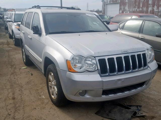 1J8HR58PX9C512490 - 2009 JEEP GRAND CHER SILVER photo 1