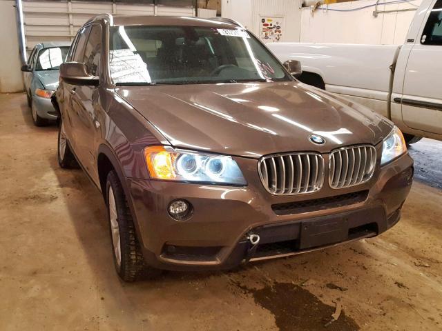 5UXWX7C56DL982075 - 2013 BMW X3 XDRIVE3 BROWN photo 1