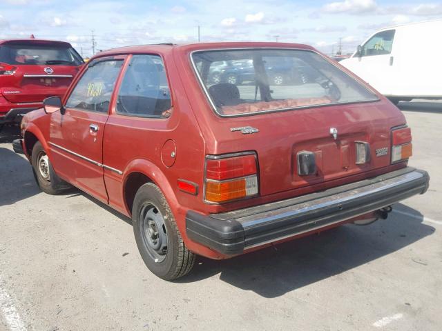 SRC1036353 - 1980 HONDA CIVIC 1500 RED photo 3