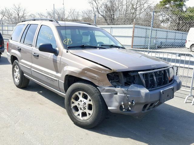 1J4GW48N71C699738 - 2001 JEEP GRAND CHER GRAY photo 1