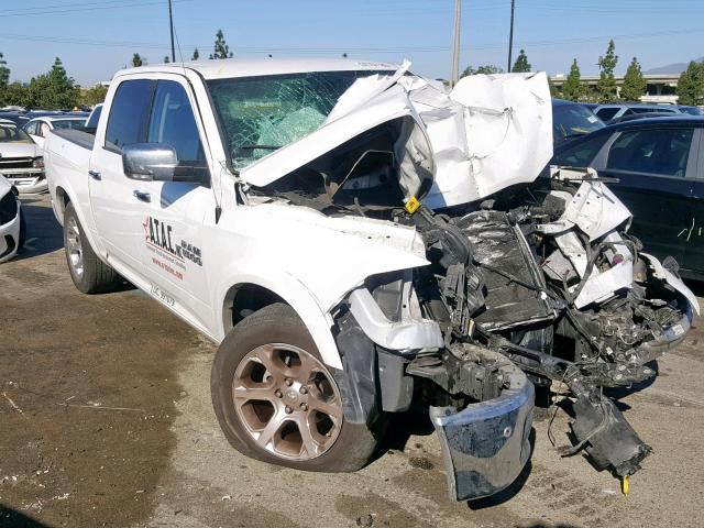 1C6RR6NG9FS542143 - 2015 RAM 1500 LARAM WHITE photo 1