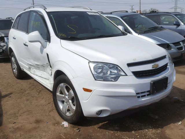 3GNAL3E54CS641643 - 2012 CHEVROLET CAPTIVA SP WHITE photo 1