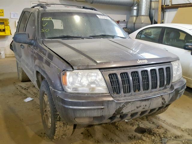 1J4GW68N6XC512235 - 1999 JEEP GRAND CHER GRAY photo 1