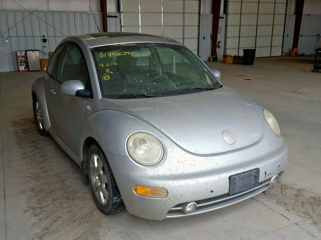 3VWDD21CX3M419224 - 2003 VOLKSWAGEN NEW BEETLE Gümüş foto 1