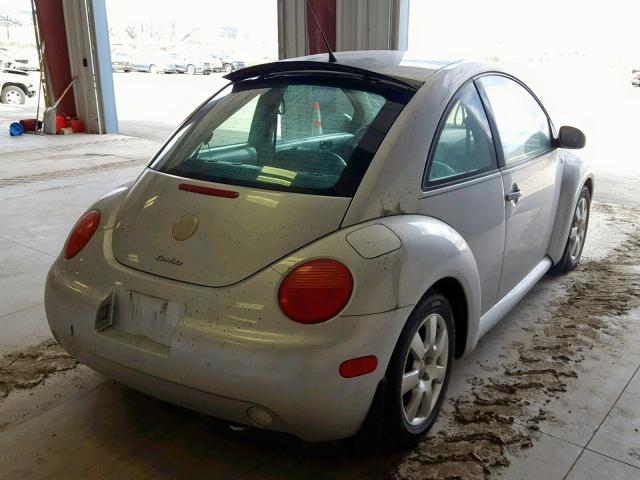 3VWDD21CX3M419224 - 2003 VOLKSWAGEN NEW BEETLE Gümüş foto 4