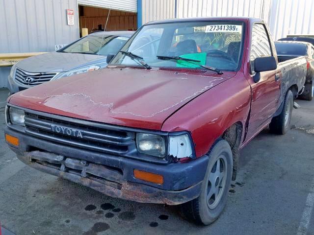 JT4RN81A8M0081415 - 1991 TOYOTA PICKUP 1/2 TWO TONE photo 2