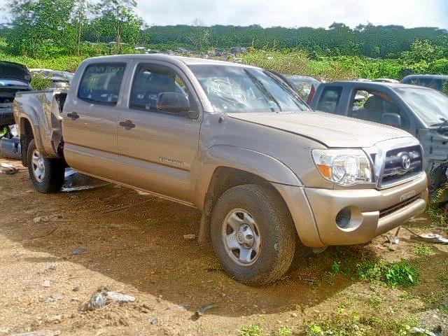 5TEMU52N98Z523783 - 2008 TOYOTA TACOMA DOU BEIGE photo 1