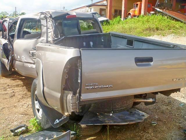 5TEMU52N98Z523783 - 2008 TOYOTA TACOMA DOU BEIGE photo 3