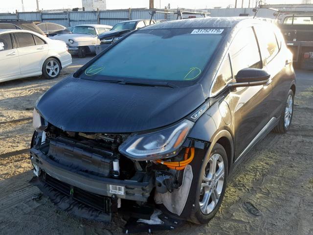 1G1FW6S07H4134784 - 2017 CHEVROLET BOLT EV LT GRAY photo 2