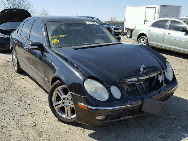 WDBUF56JX6A977239 - 2006 MERCEDES-BENZ E 350 BLACK photo 1