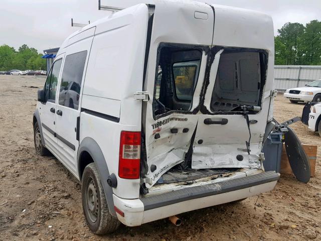 NM0LS6BN9DT166439 - 2013 FORD TRANSIT CO WHITE photo 3