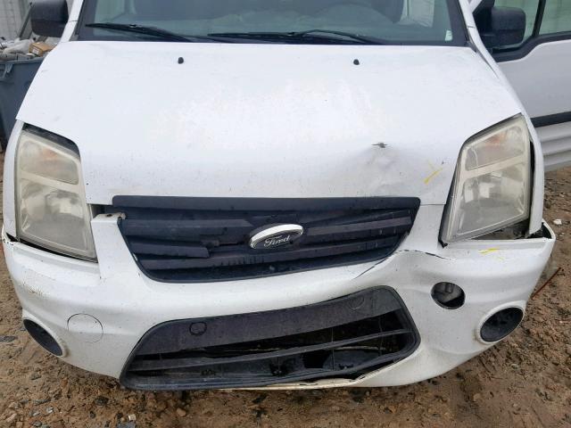 NM0LS6BN9DT166439 - 2013 FORD TRANSIT CO WHITE photo 7