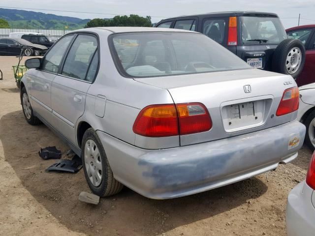 2HGEJ6615YH522329 - 2000 HONDA CIVIC BASE SILVER photo 3