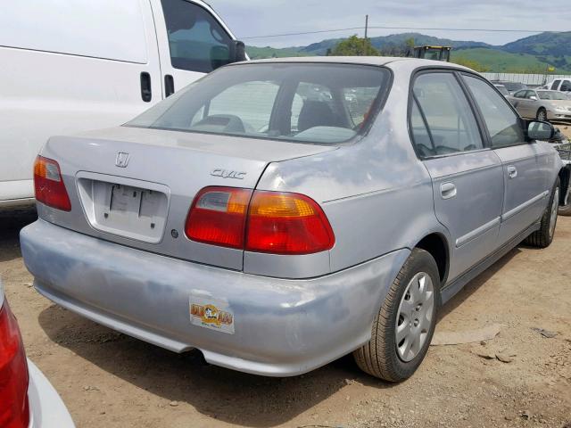 2HGEJ6615YH522329 - 2000 HONDA CIVIC BASE SILVER photo 4