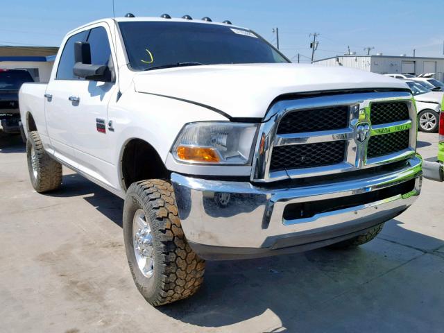 3C6UD5DL0CG154545 - 2012 DODGE RAM 2500 S WHITE photo 1