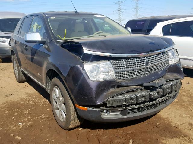 2LMDU68C57BJ33420 - 2007 LINCOLN MKX PURPLE photo 1