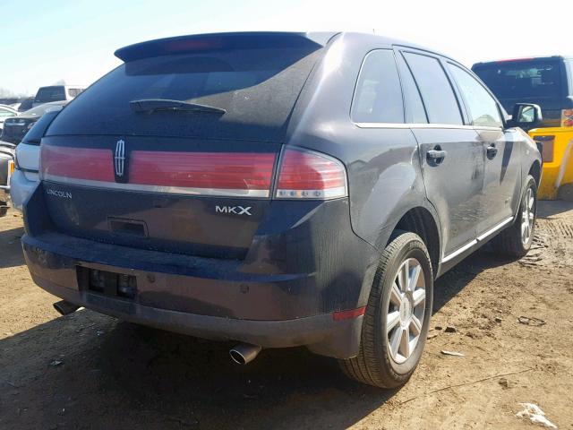 2LMDU68C57BJ33420 - 2007 LINCOLN MKX PURPLE photo 4