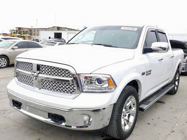 1C6RR7NT4HS823935 - 2017 RAM 1500 LARAM WHITE photo 2