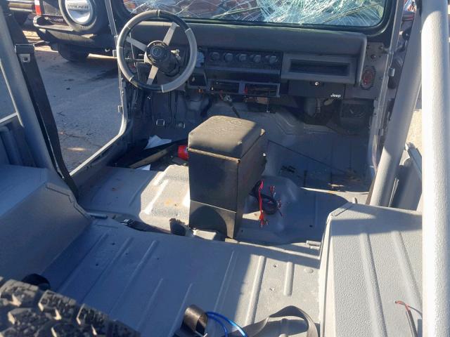 2J4FY39T0LJ512684 - 1990 JEEP WRANGLER / GRAY photo 10