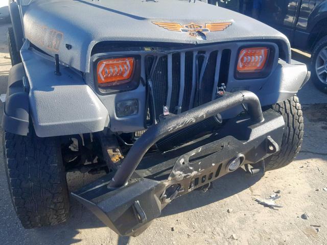 2J4FY39T0LJ512684 - 1990 JEEP WRANGLER / GRAY photo 9